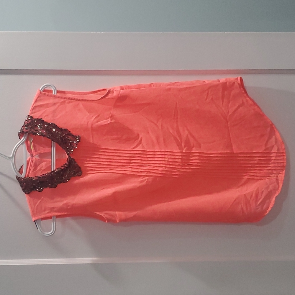 Gianni bini shear sleeveless top small